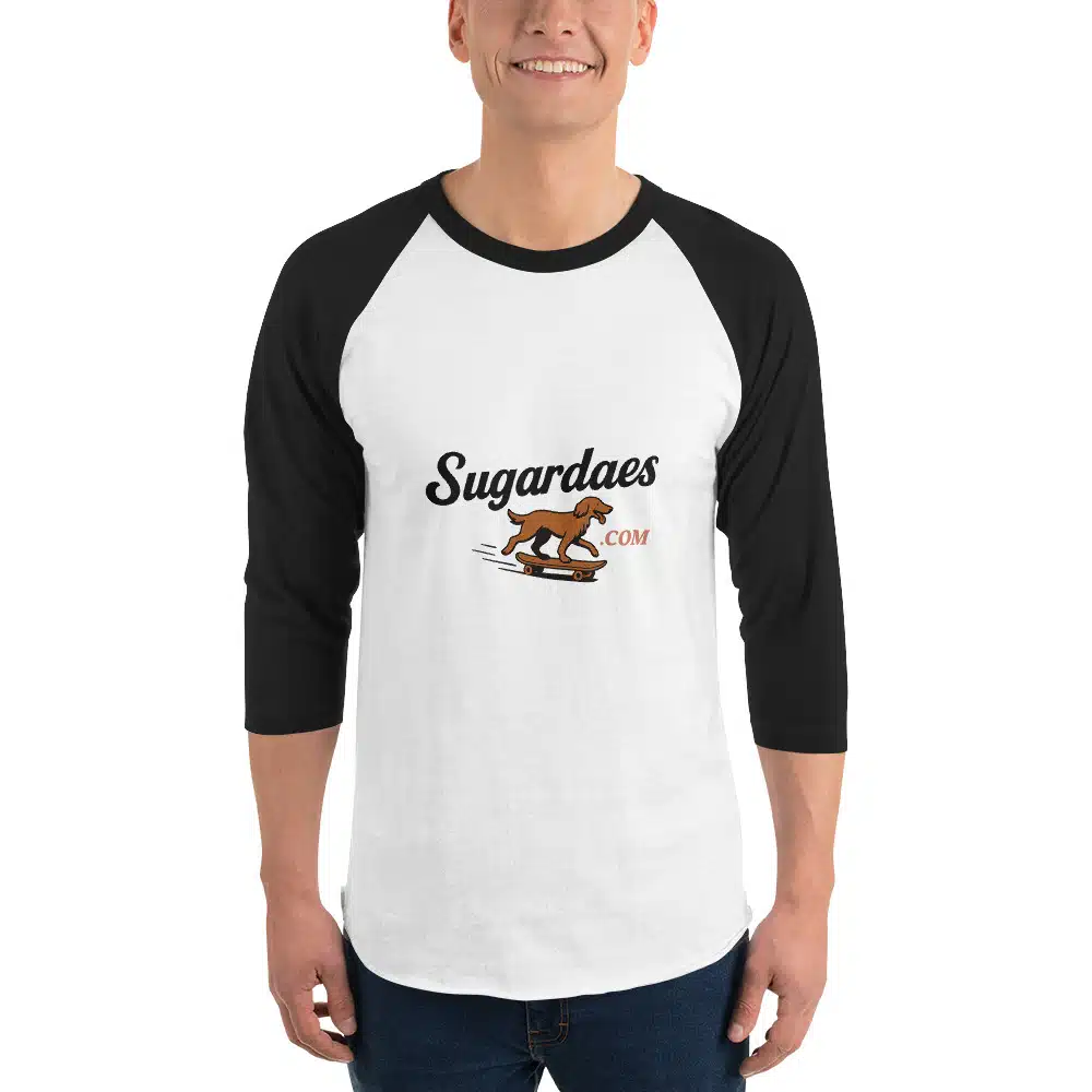 Sugardaes 3/4 Sleeve Raglan Shirt